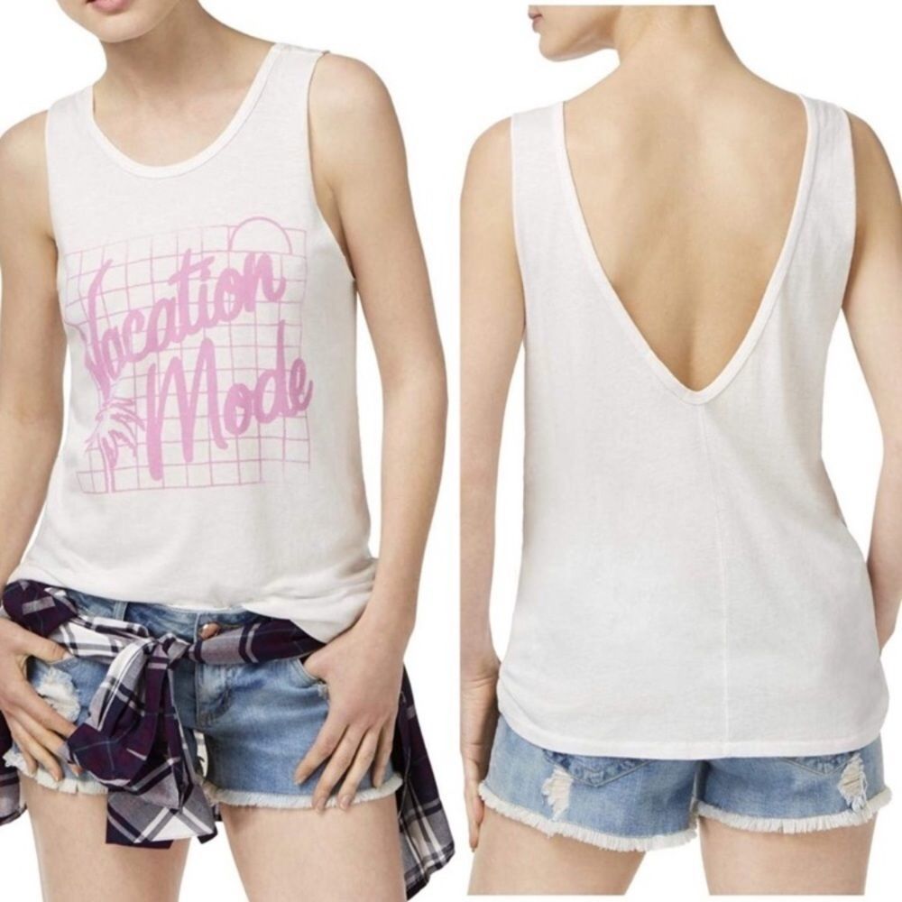 LVacation Mode Graphic Tank by Junk Food M - Picture 2 of 8